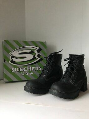 Skechers Classic Leather Ankle Boots
